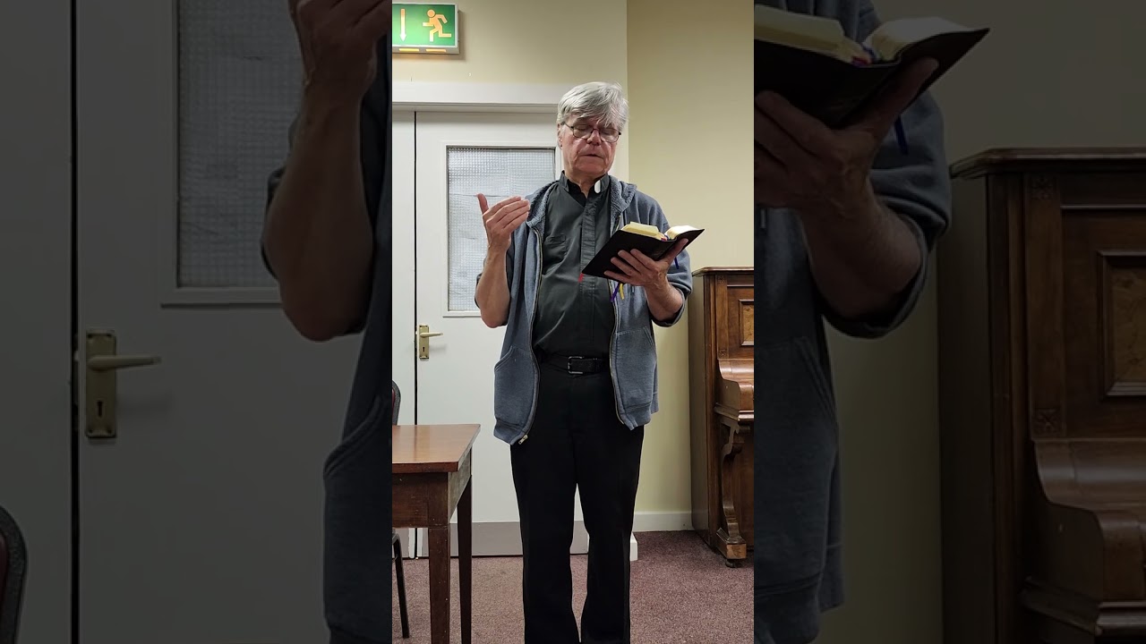 Fr. Jim Blount's last teaching to us in Knock - Praying, discerning, gaining faith with Scripture