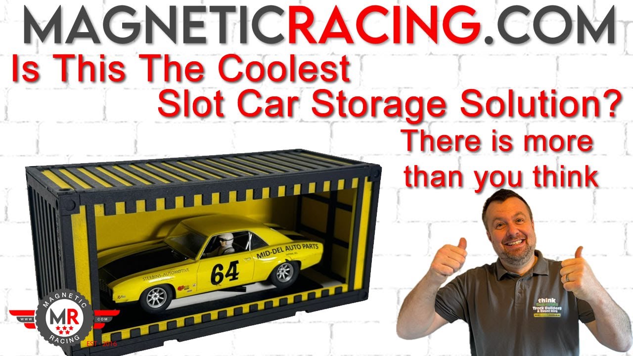 Slot Car Storage! Possibly The Coolest way to Show Off Your Slot Cars