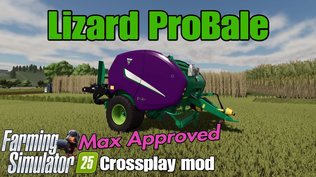 Lizard ProBale / FS25 кроссплей мод