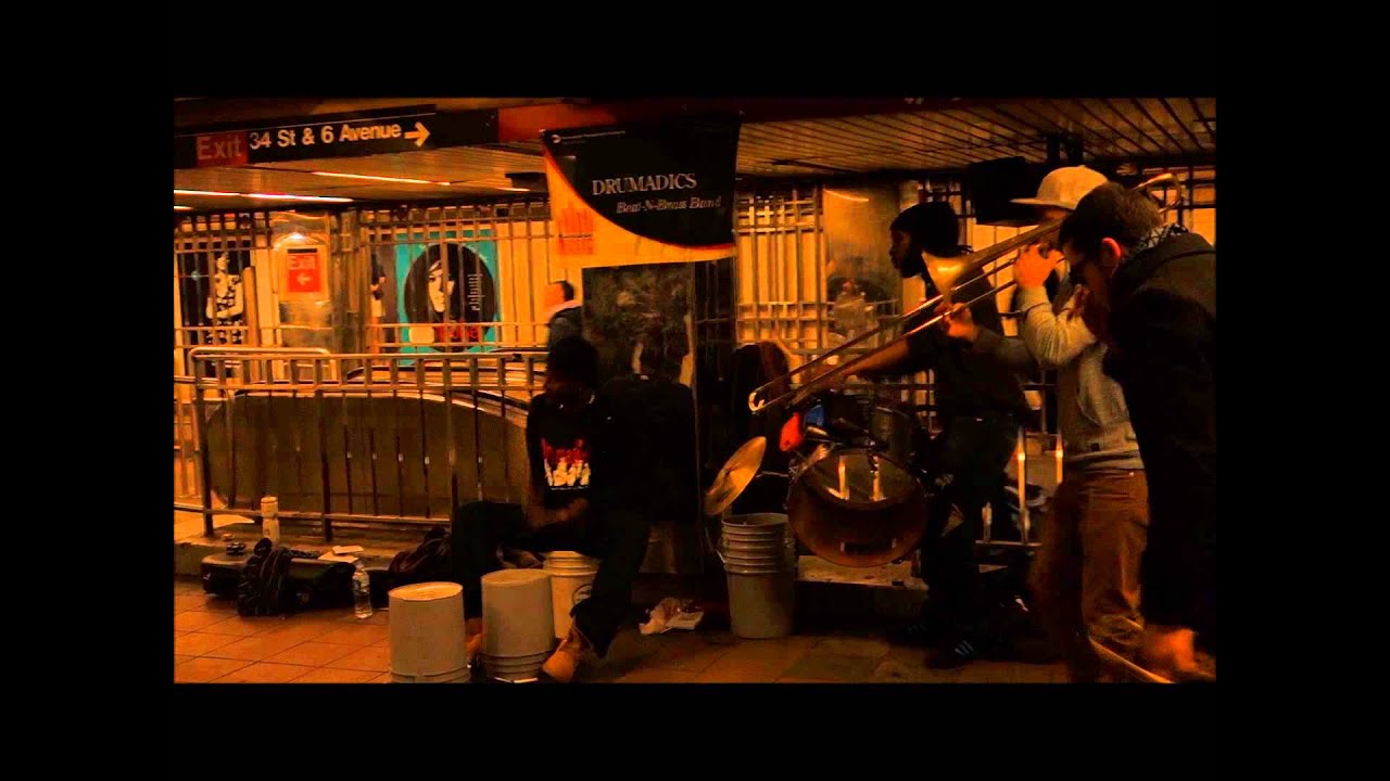 William B. Johnson's Drumadics 09-03-14 Subway Music on 34st