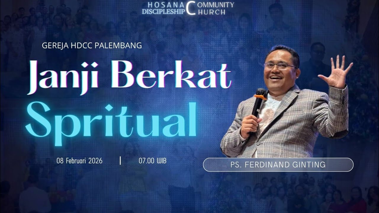 Janji Berkat Spritual - Ps. Ferdinan Ginting
