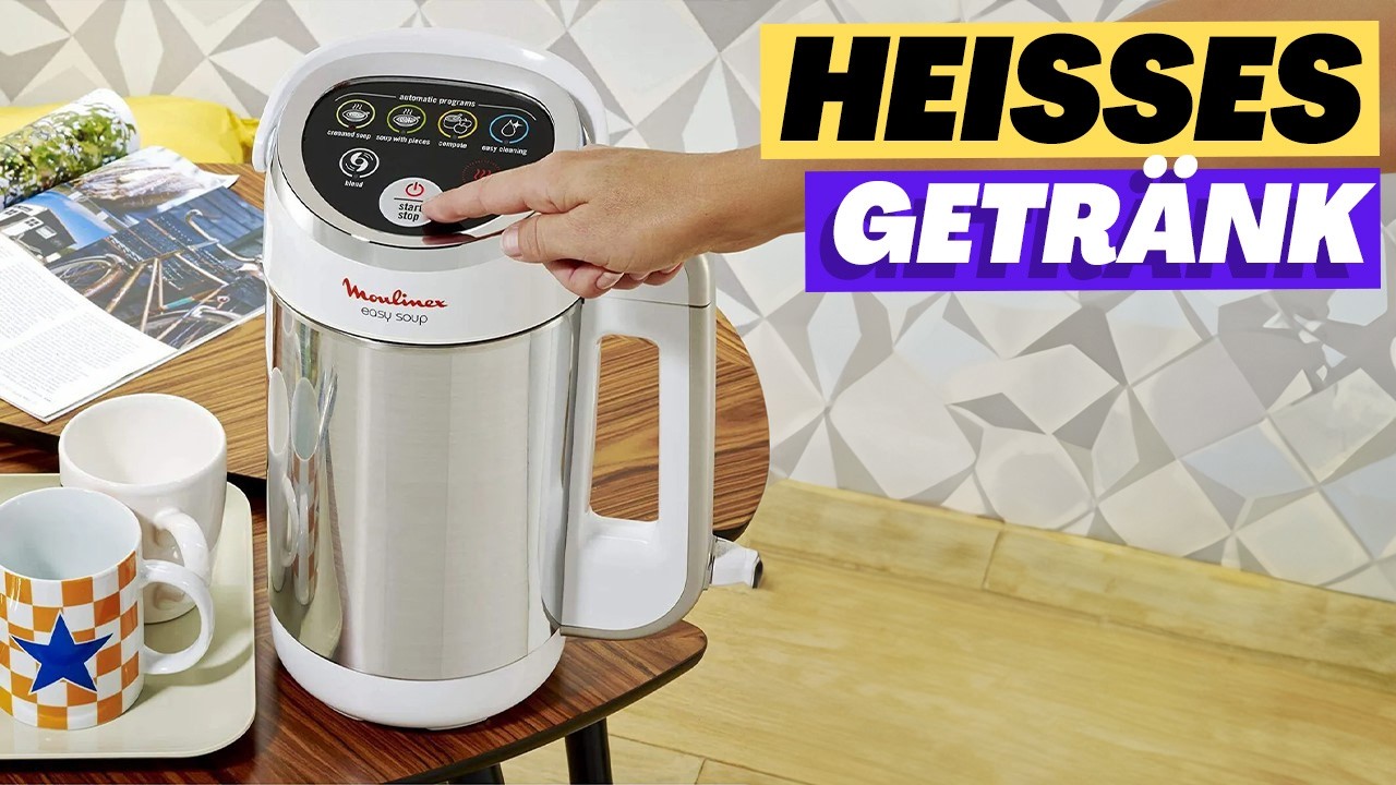 Diese Küchenmaschine ist perfekt und vielseitig: Moulinex Easy Suppenmixer | Hinweis 2024