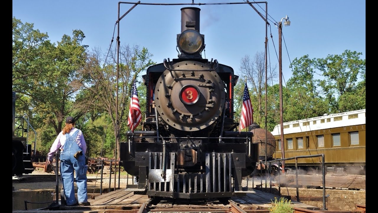 Railtown 1897 Steam Train Sierra Railway No. 3 