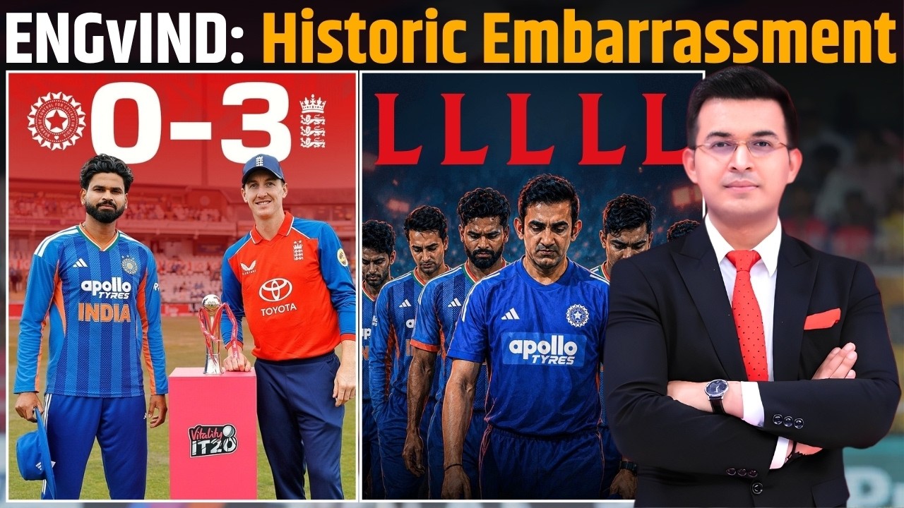 IND vs ENG : Shreyas Iyer-Led India Suffer Another Disappointment, Lose Series To England