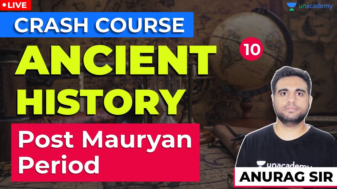 Post Mauryan Period | Lec 10 | Ancient History | SSC, NTPC/Group D Exam Preparation | Anurag Sir