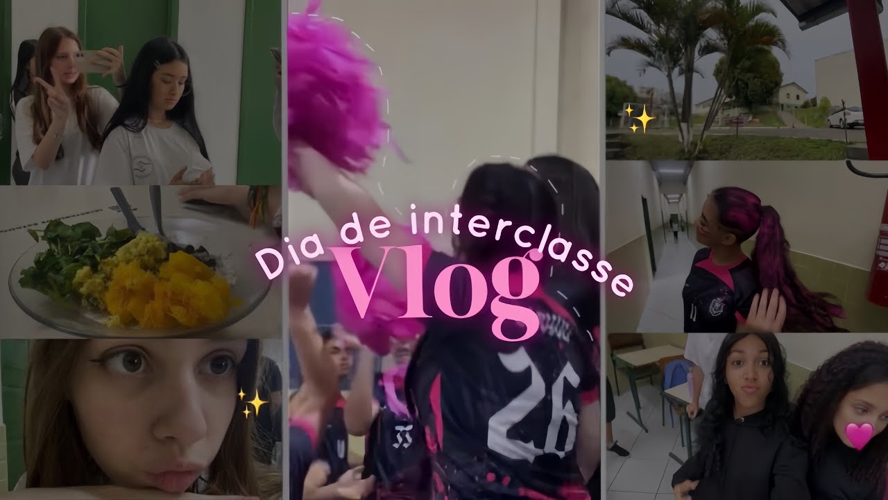 Uma manhã de interclasse - Vlog✨