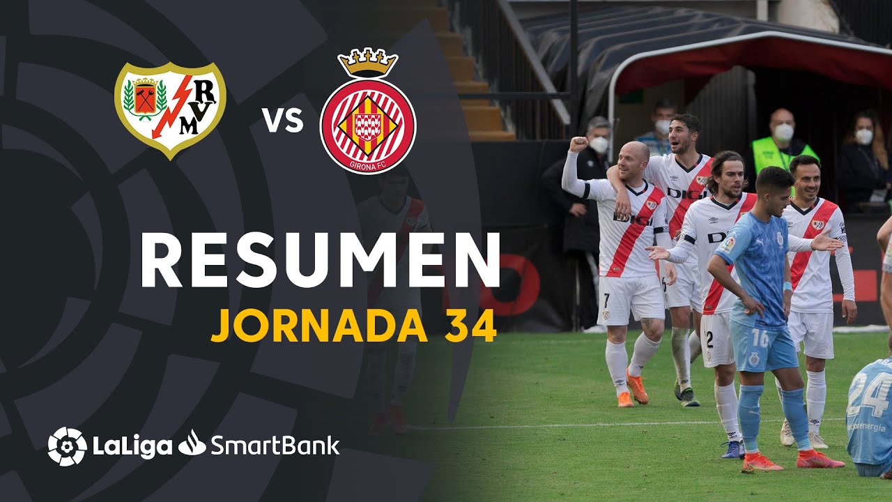 Resumen de Rayo Vallecano vs Girona FC (2-1)