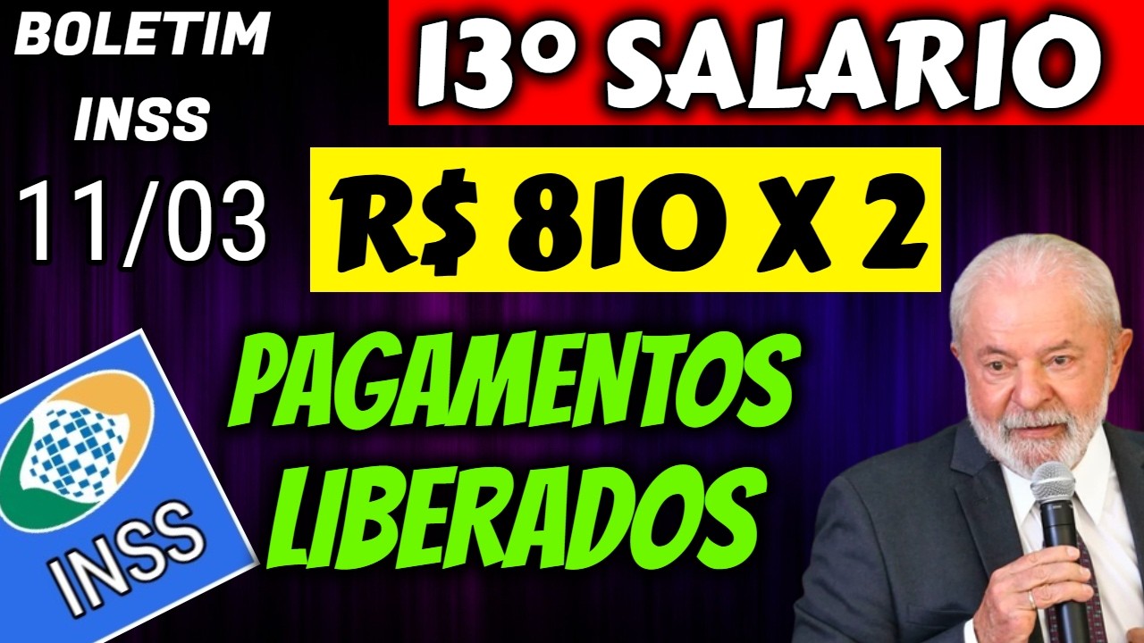 ✔️LULA APROVOU! 13° SALÁRIO ANTECIPADO + PAGAMENTOS LIBERADOS PARA TODO O BRASIL