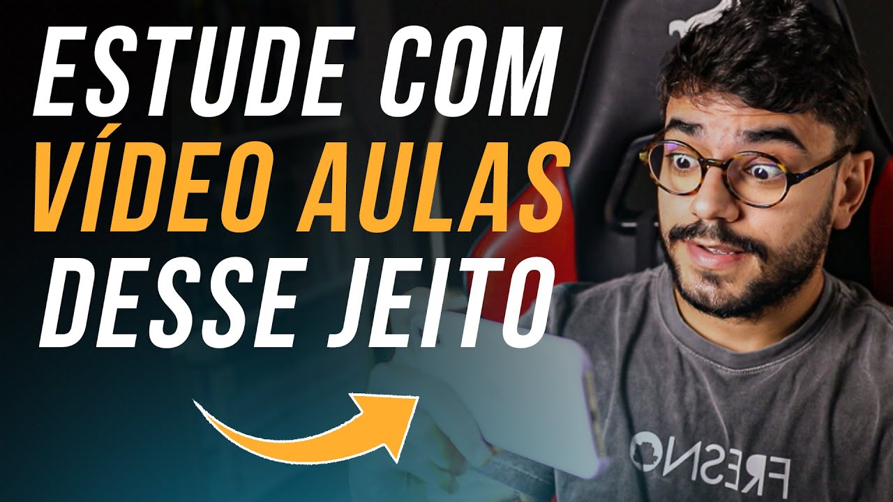 PARE DE ASSISTIR V&Iacute;DEO AULAS PARA CONCURSO DO JEITO ERRADO