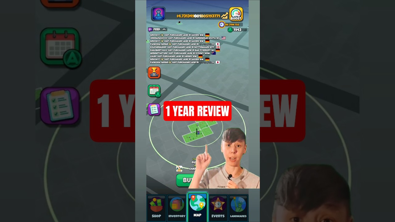 Atlas Earth Review - 1 Year Progress [F2P] #shorts #atlasearth