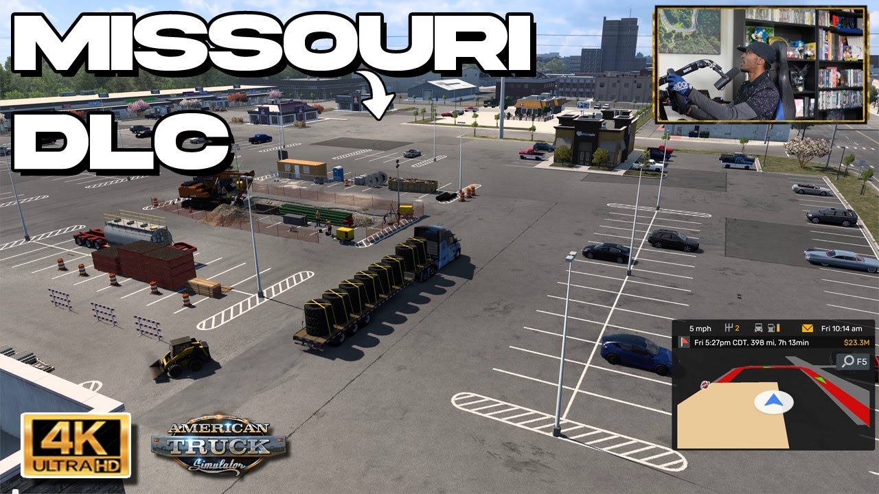 American Truck Simulator - Exploring The New Missouri DLC in 4k