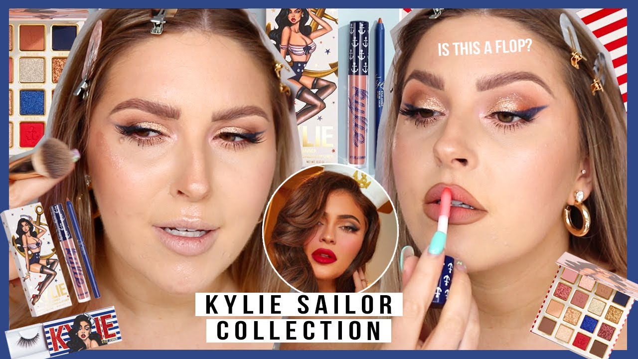 no ones talking about this? ⚓ KYLIE COSMETICS sailor collection!