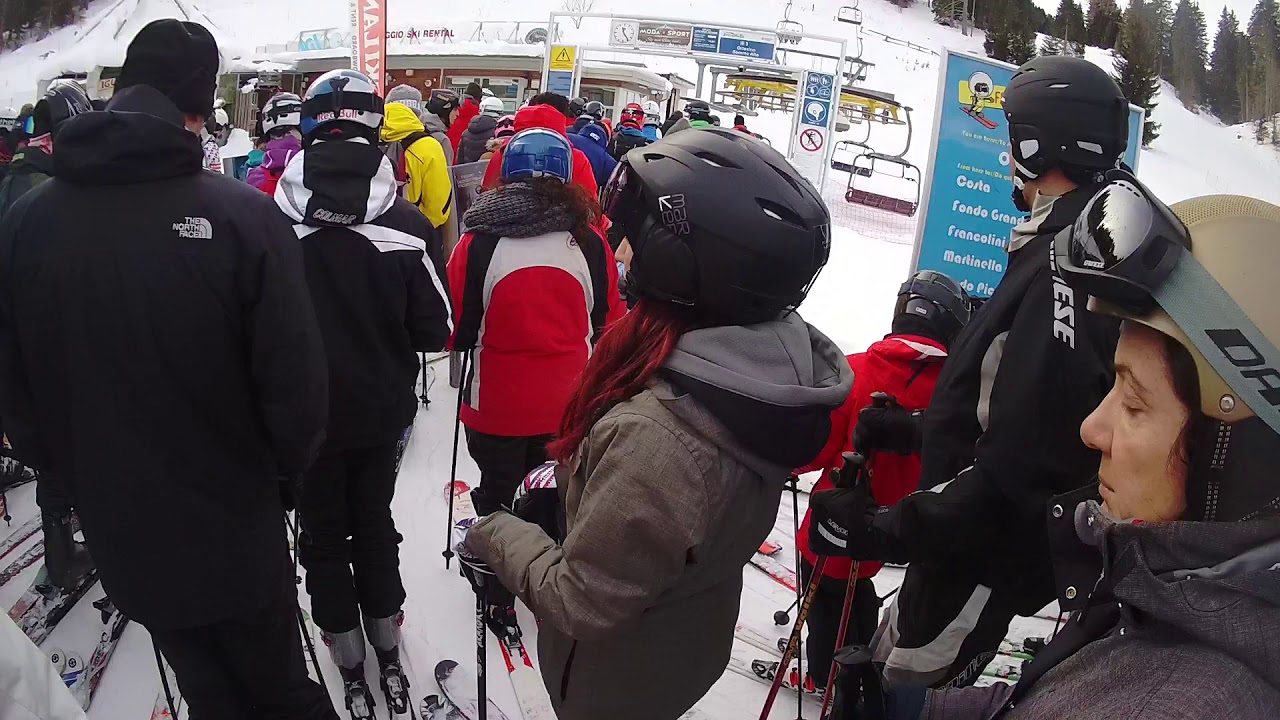 Snowboard piste Costa-Ortesino-Costa