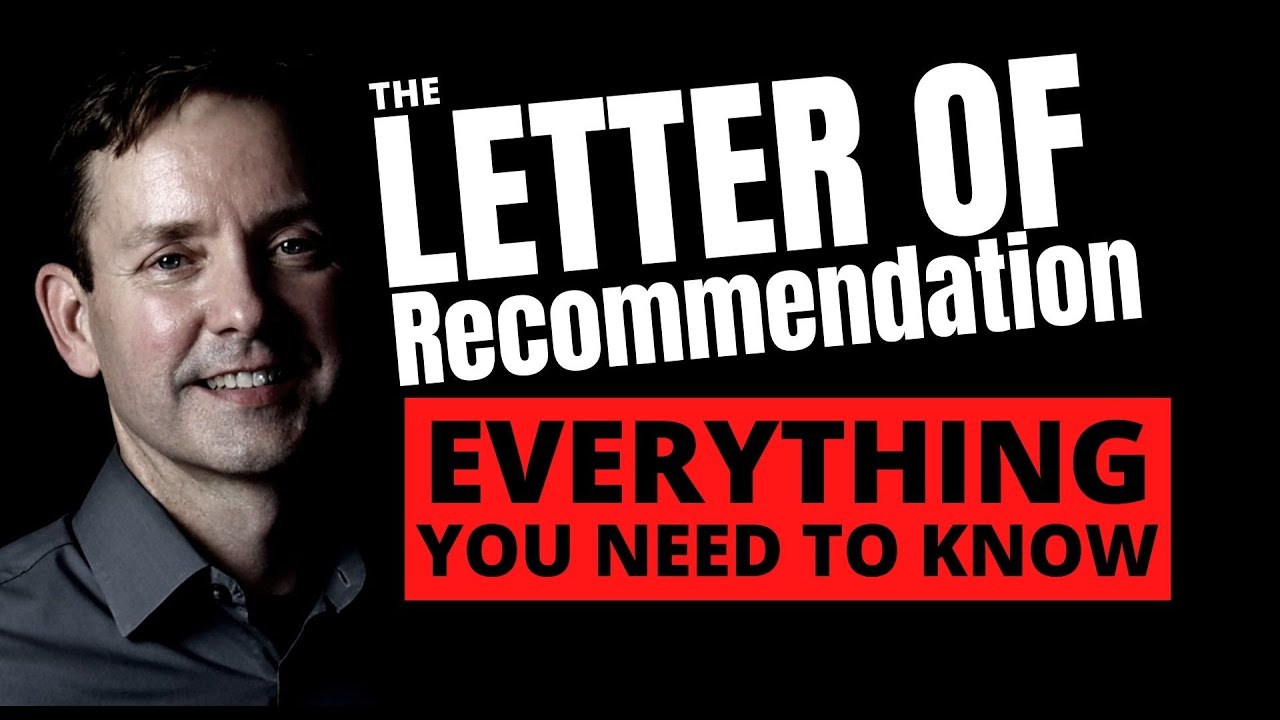 THE LETTER OF RECOMMENDATION: RESIDENCY APPLICATION and BEYOND