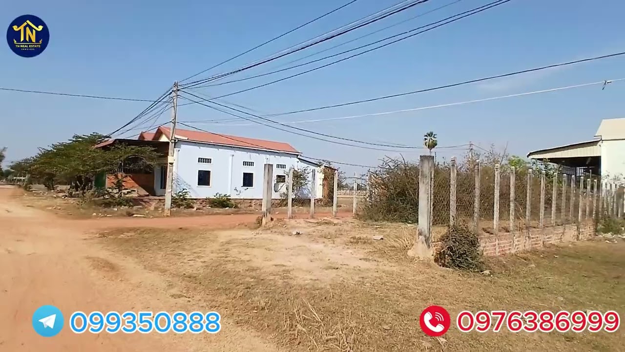 ដីឡូលក់ក្រោមទីផ្សារ5×20 និង6×20តម្លៃ7000 ដុល្លារសម្រាប់5×20 និង8000$សម្រាប់6×20