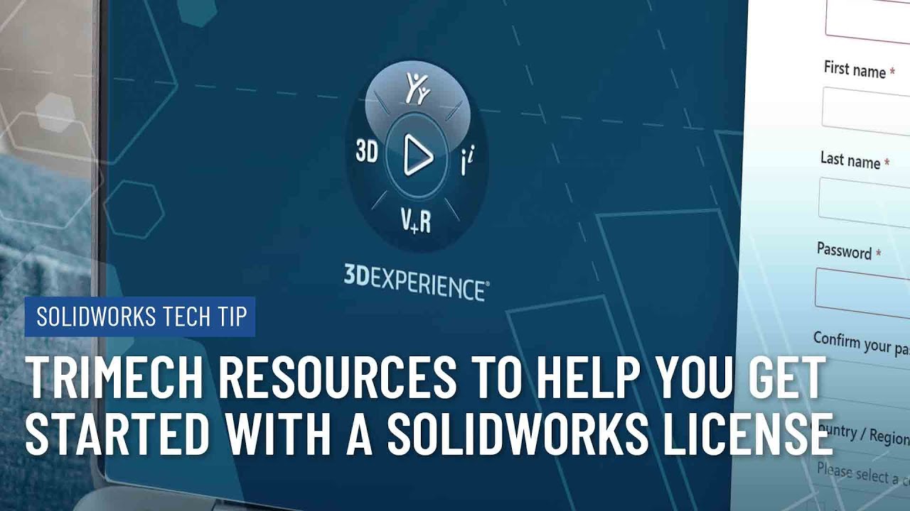 Ресурсы TriMech, которые помогут вам начать работу с лицензией SOLIDWORKS