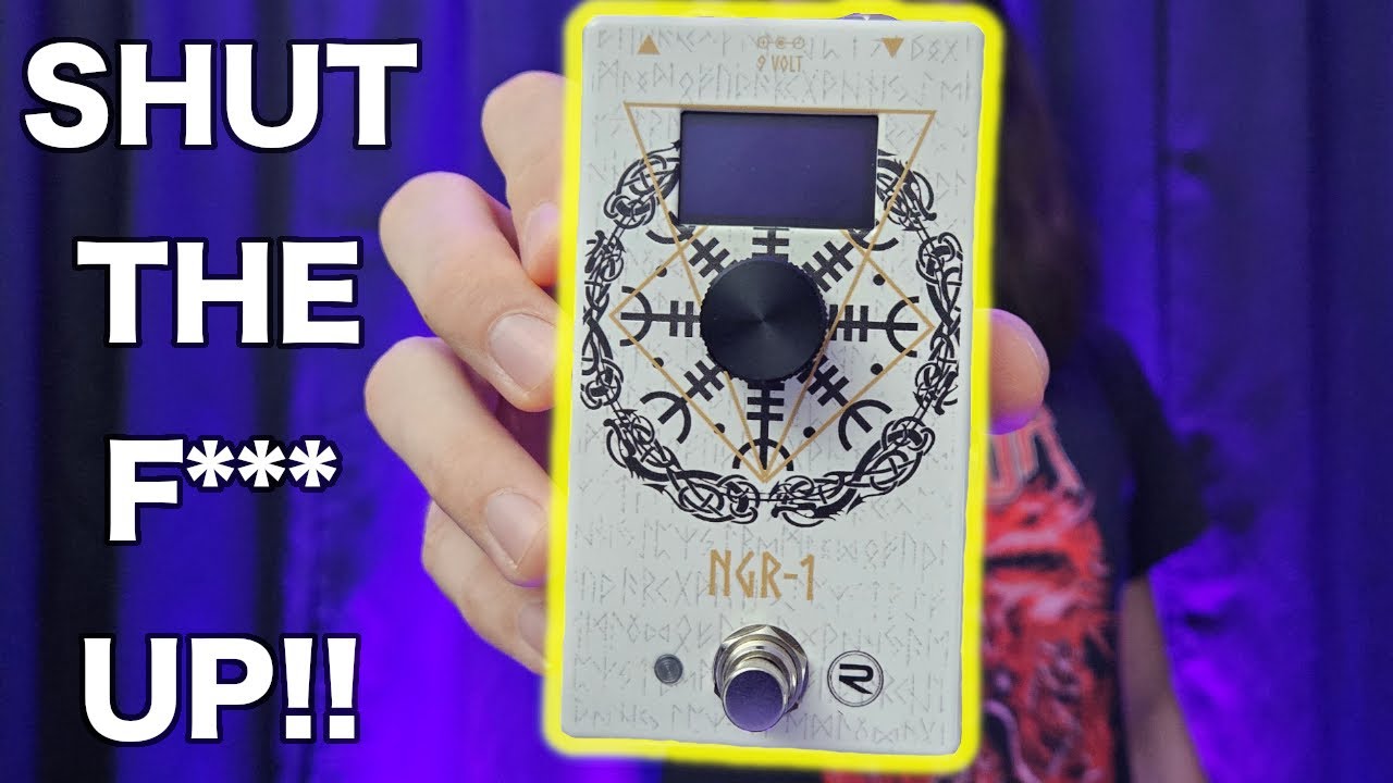 SHUT THE F*** UP!! NGR-1 Noisegate Pedal by RedSeven Amplification