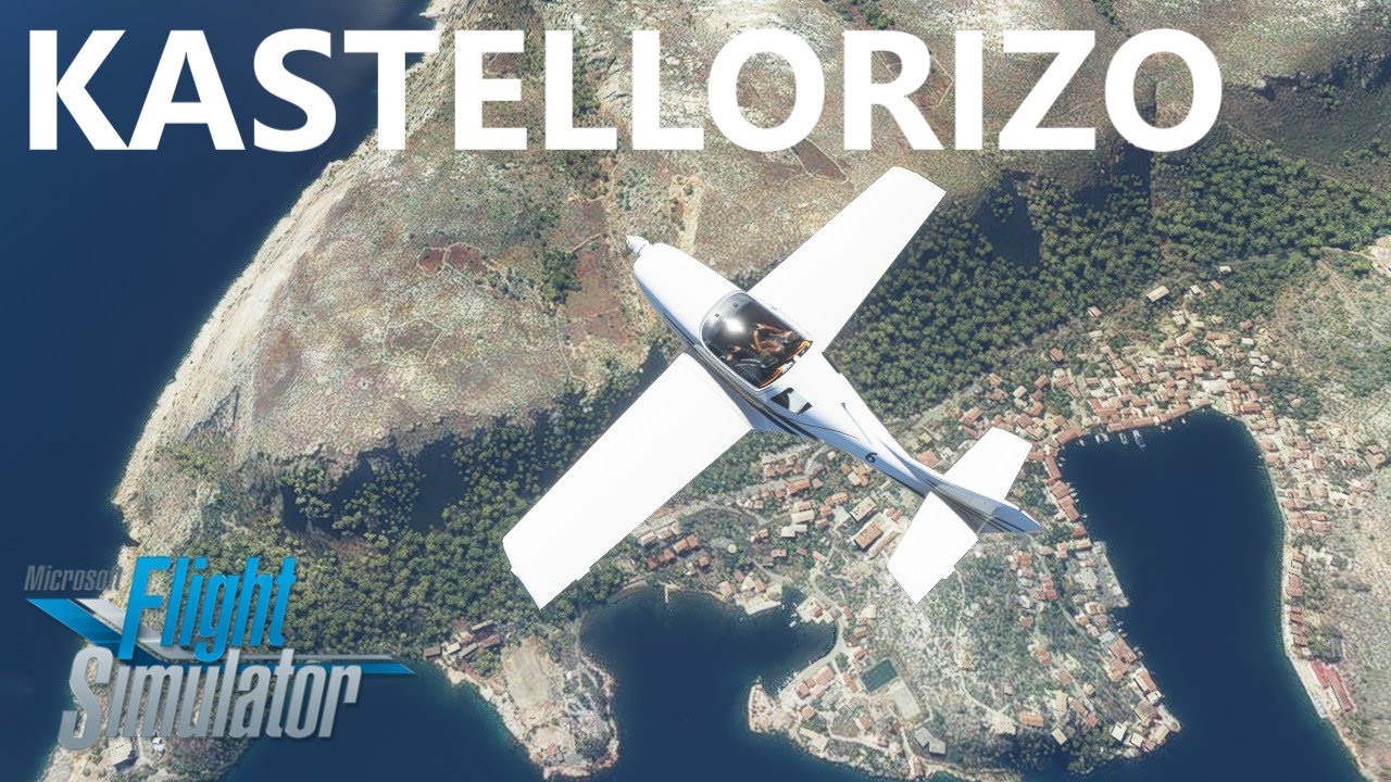 Kastellorizo Greece Day Trip | Ro-Megisti-Stroggili | &Kappa;&Alpha;&Sigma;&Tau;&Epsilon;&Lambda;&Lambda;&Omicron;&Rho;&Iota;&Zeta;&Omicron; MSFS VL3