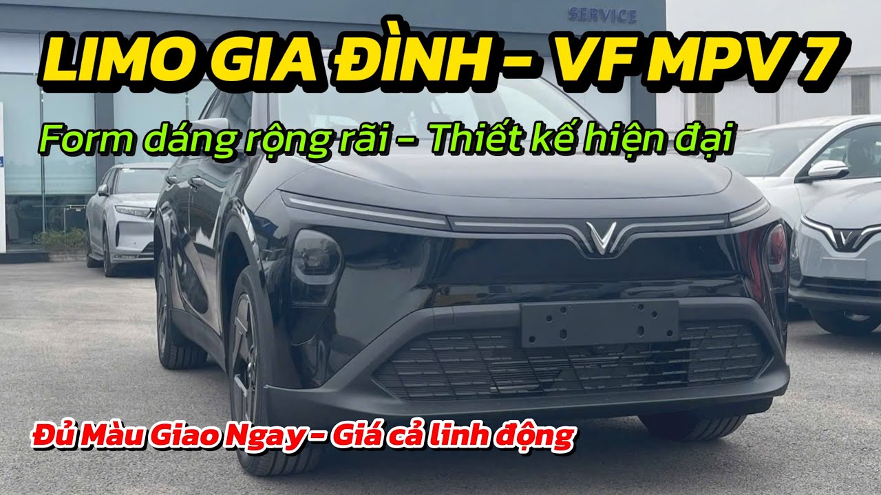 RA MẮT VF MPV 7 | Limo green phiên bản gia đình | Giao xe toàn quốc