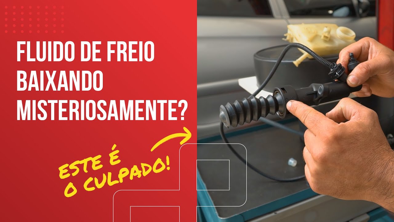 Sistema de freio revisado mas o fluido continua baixando? Veja o CILINDRO DA EMBREAGEM!