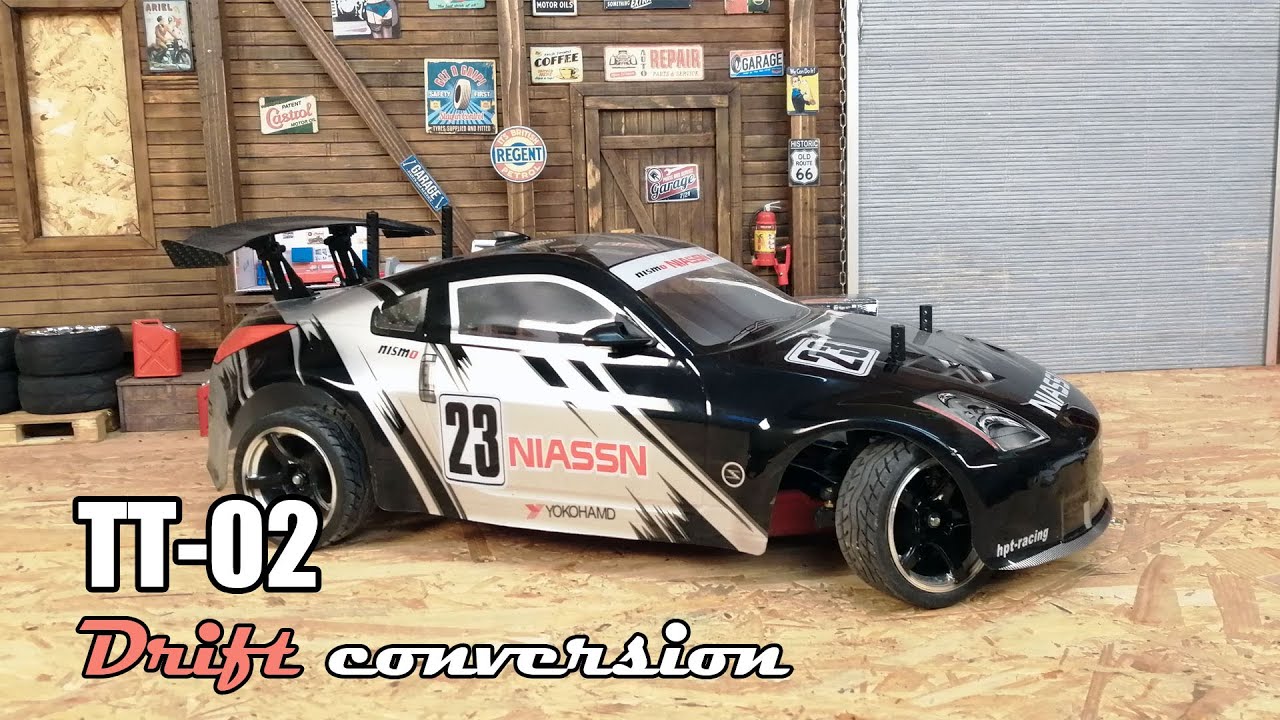 Tamiya TT-02 drift conversion