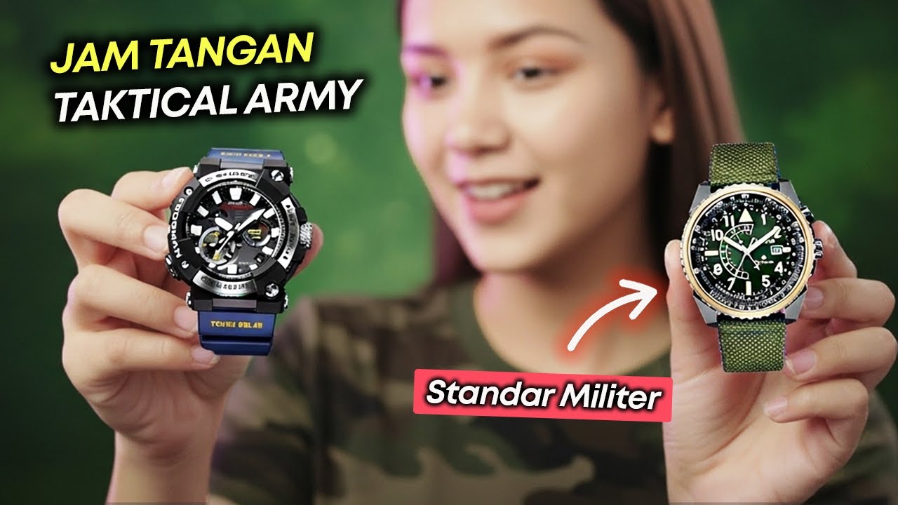 5 Rekomendasi Jam Tangan Militer Taktikal Terbaik Yang Bisa Kamu Beli!