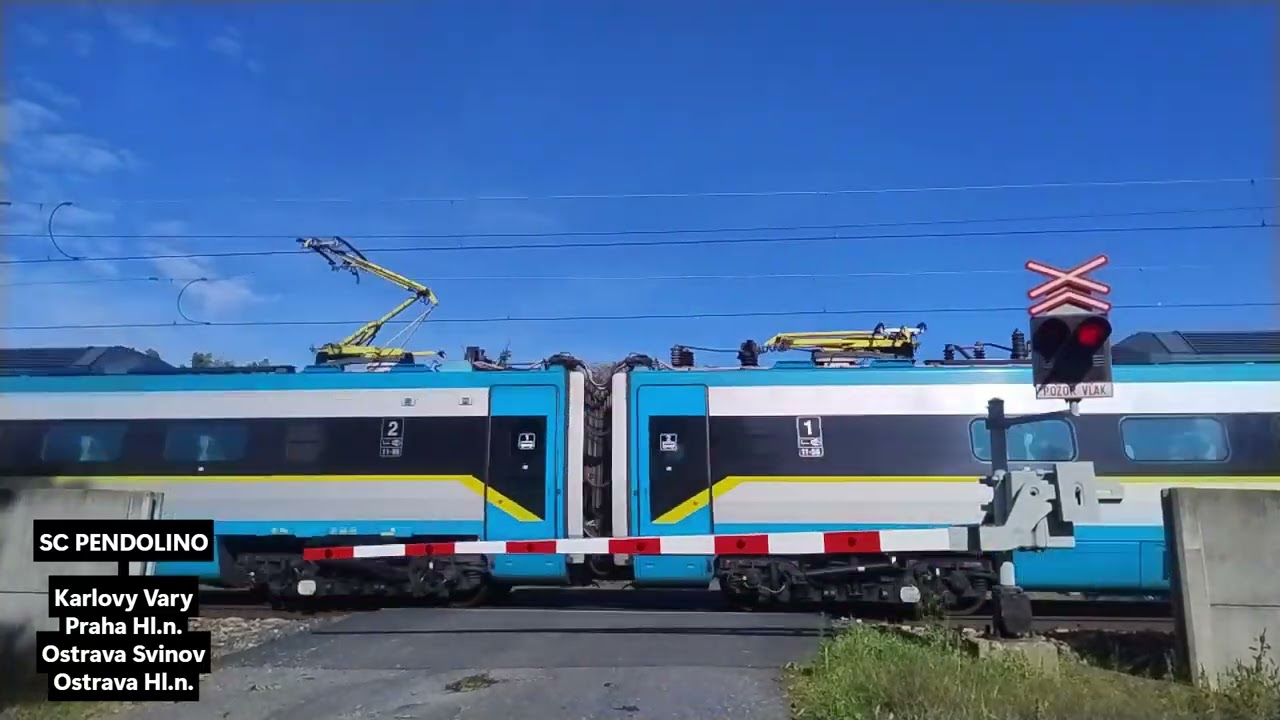 Kompilace železničních přejezdů za 6 měsíců