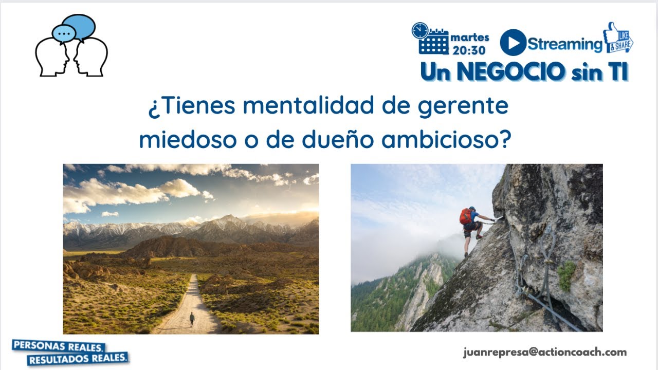 🤔 &iquest;Tienes una mentalidad de gerente miedoso o de due&ntilde;o ambicioso?
