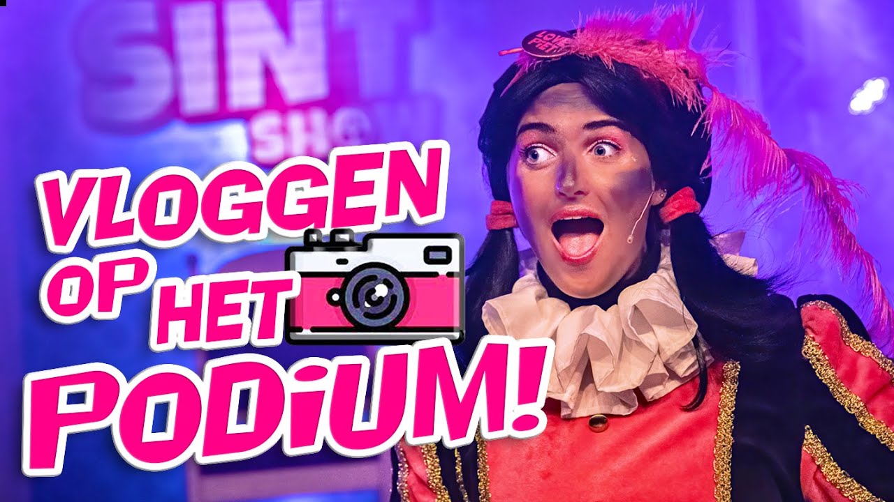 VLOGGEN OP HET PODIUM !! - LOVE PIET VLOG #15