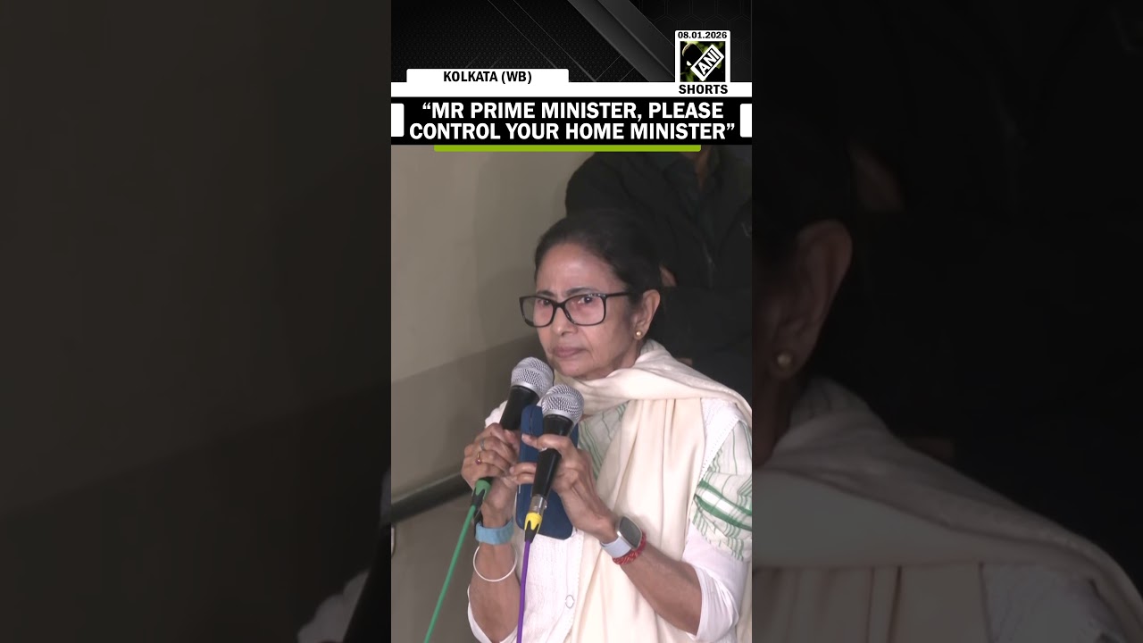 Mr Prime Minister, Please control your home minister&rdquo;, CM Mamata to PM Modi