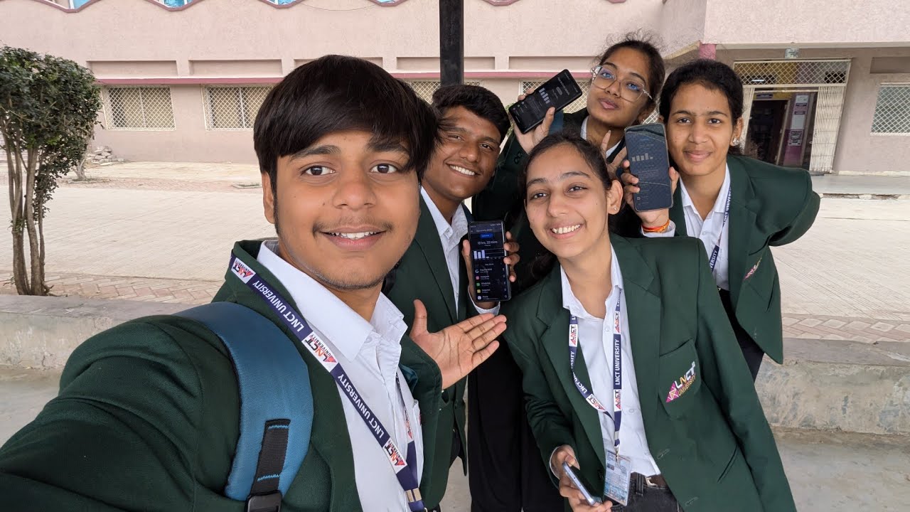 Exam Time Me Bhi Screen Time 😅 | collage Friends Vlog
