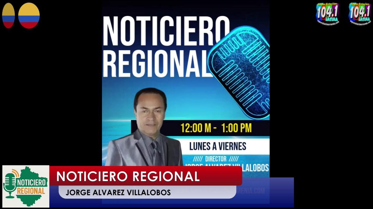 🔴 #EnVivo | EL NOTICIERO REGIONAL 🗞️