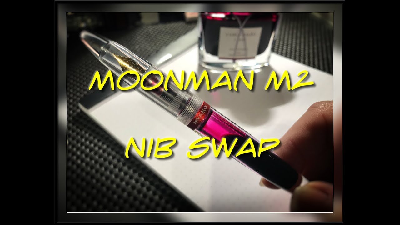 Moonman M2 Fountain Pen Nib Swap