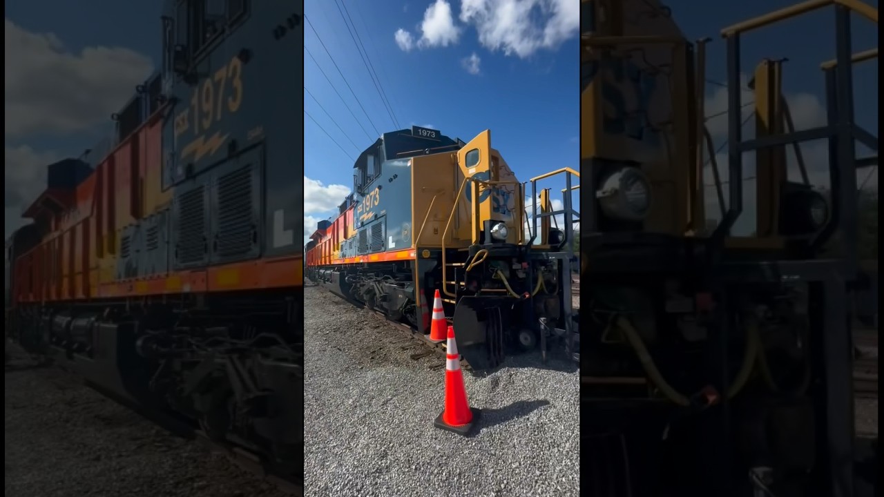 CSX 1973 Chessie System Locomotive Tour #csx #csxtransportation