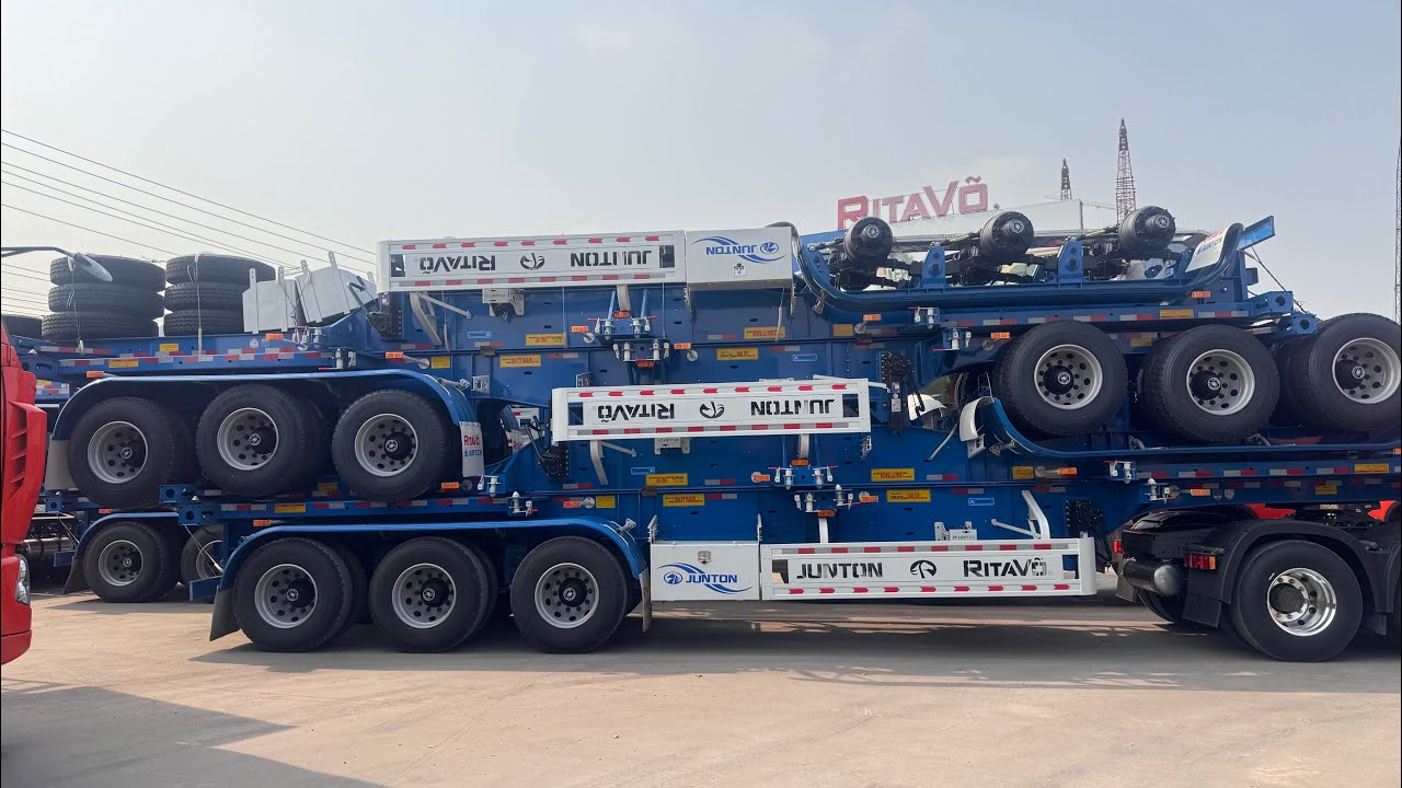 Mooc xương Junton 40/45 feet 2026 đã cập bến hàng sẵn giao ngay giá tốt nhất thị trường 