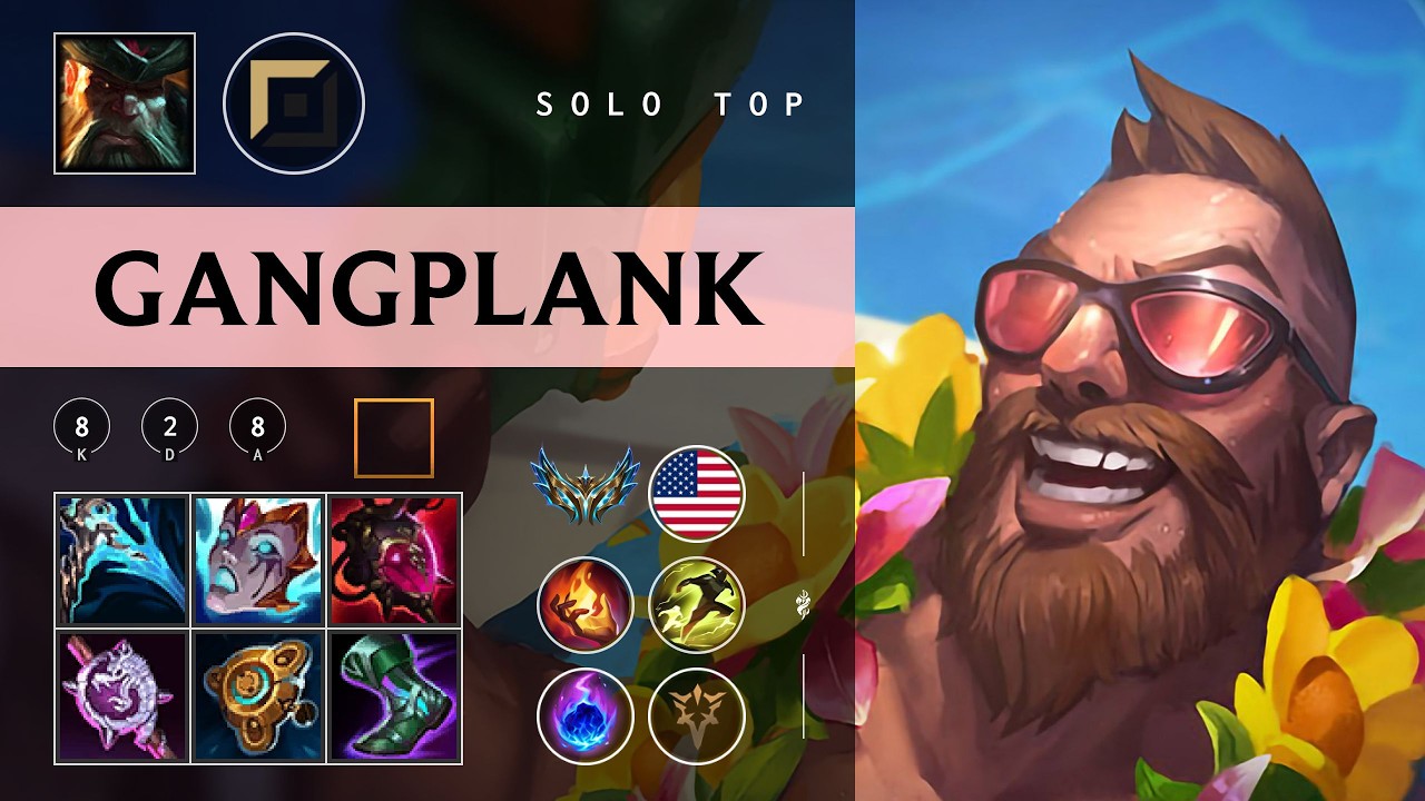 Gangplank Top vs Rek'Sai - NA Challenger Patch 26.03