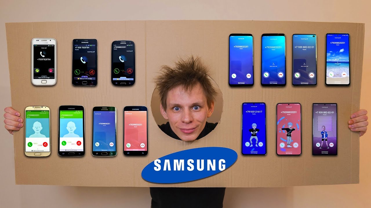 My Samsung Galaxy S1-S23 Incoming Call Collection 2023