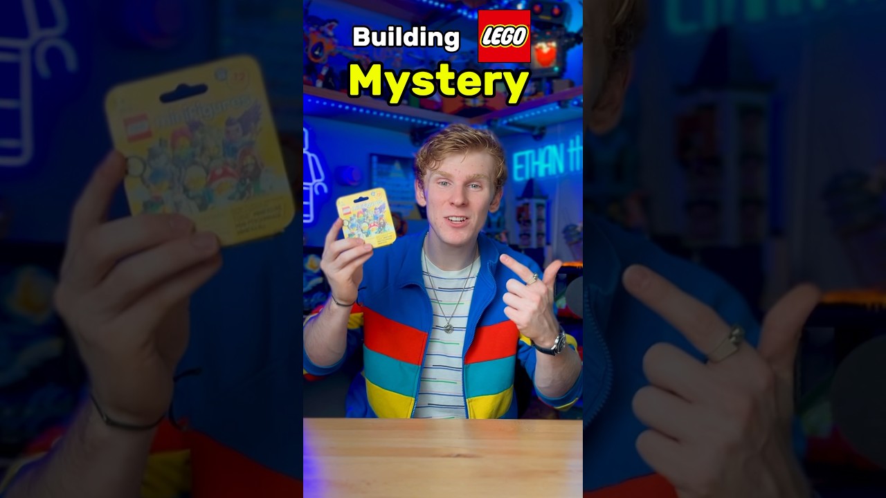 Building LEGO based off MYSTERY Minifigure packs&hellip; #shorts