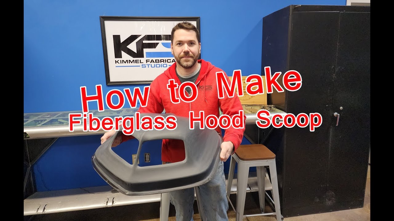How to Make Fiberglass Parts! - Hood Scoop - Full Details