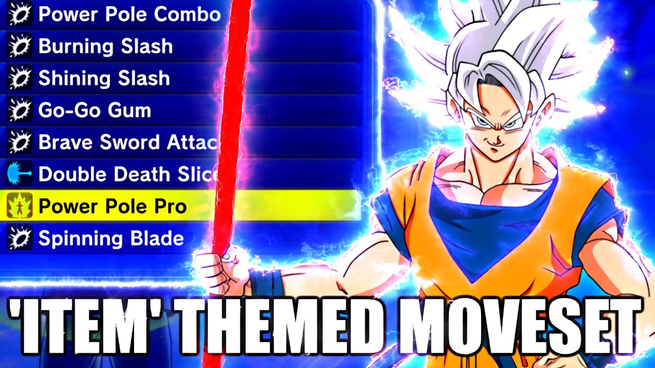 Full 'Item' Themed Moveset! | Dragon Ball Xenoverse 2