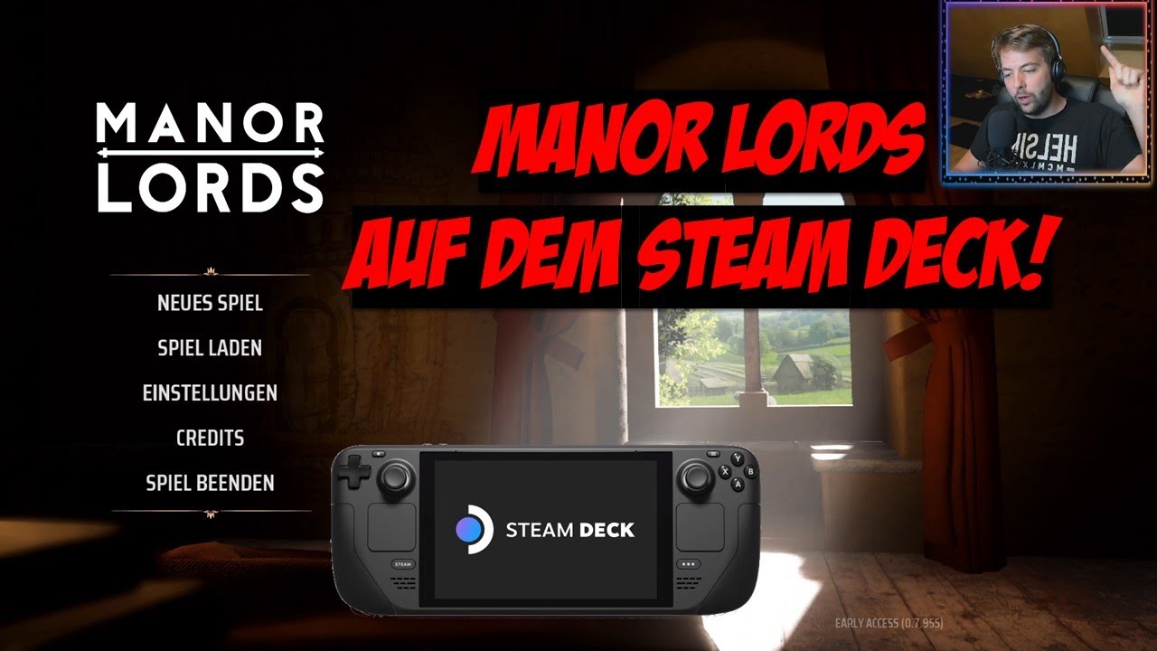 Wie gut läuft Manor Lords auf dem Steam Deck?!