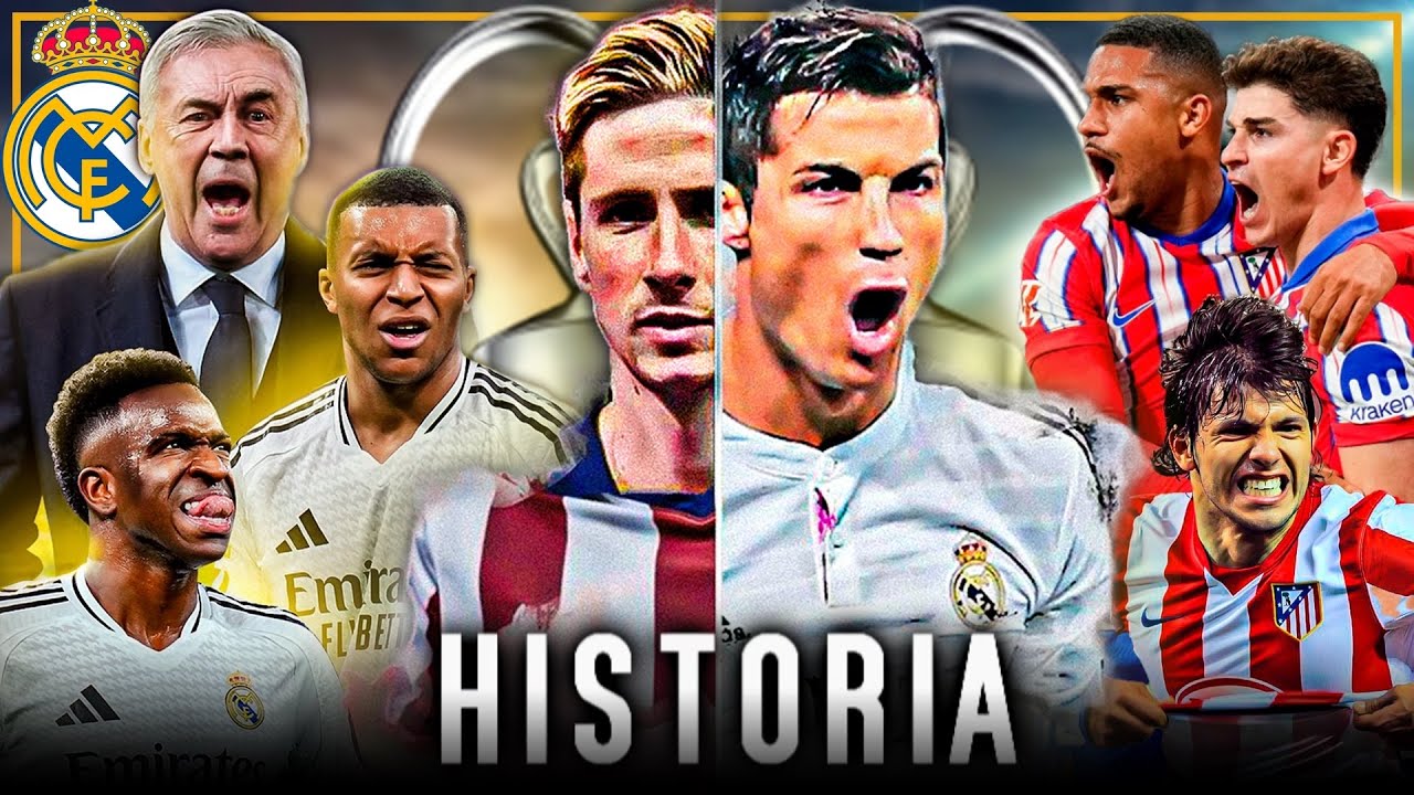 TODOS los DESTROZOS del Real Madrid al Atlético Madrid en CHAMPIONS