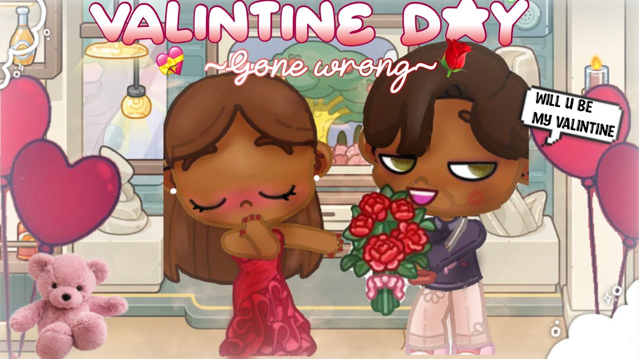 Valentines day date *GONE WRONG*🍡🌸🌷|| voiced||avatar world||