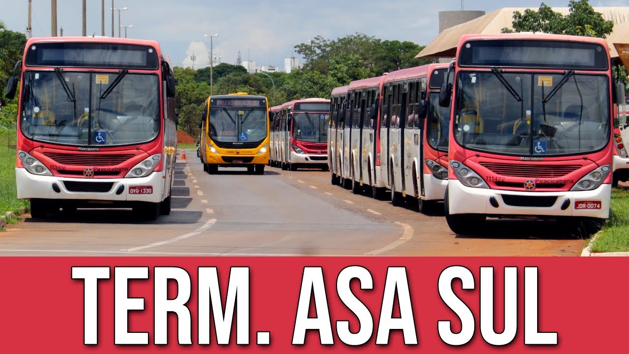 Terminal Asa Sul (Brasília/DF) - Movimentação de Ônibus #136