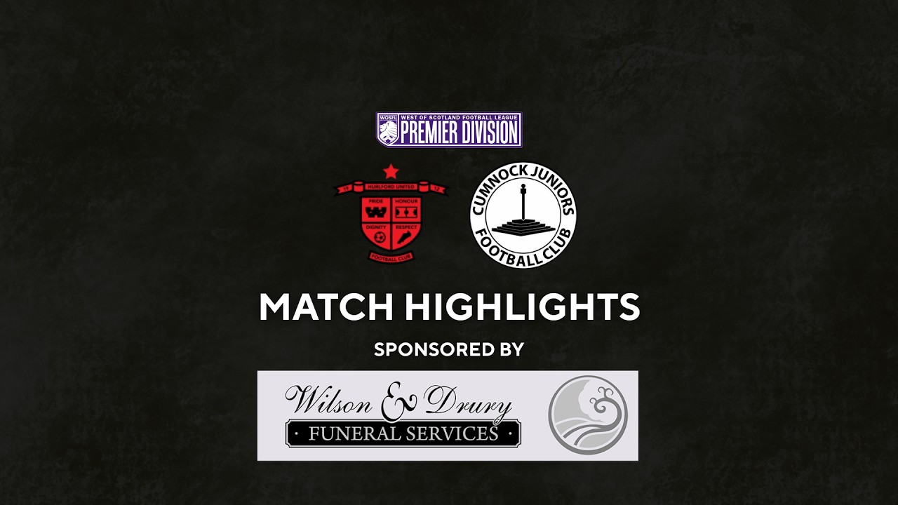 Hurlford United v Cumnock Juniors | WOSFL Premier Division | Saturday 14 March 2026