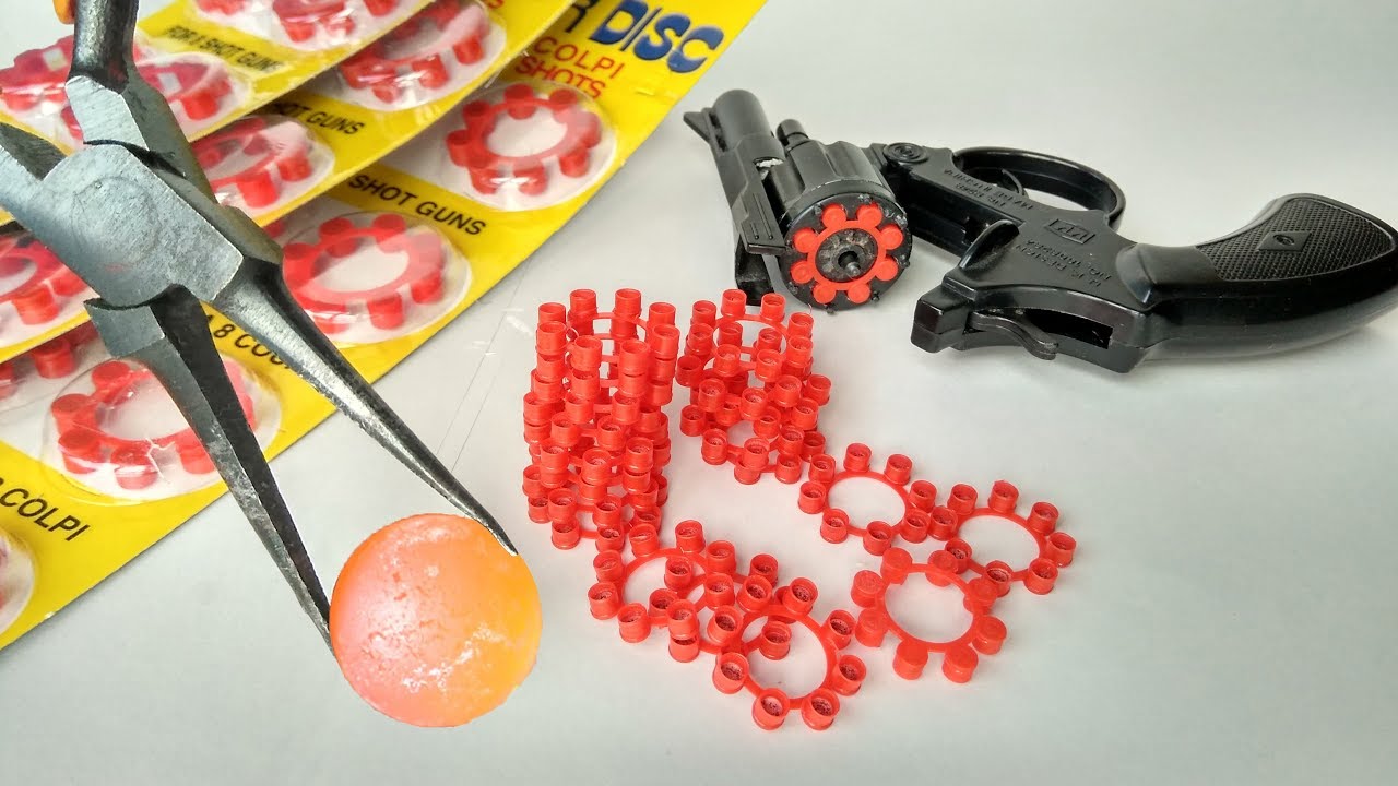 Bola al Rojo sobre fulminantes  de Pistola (Chinampinas) / RHNB vs Shot Ring Caps