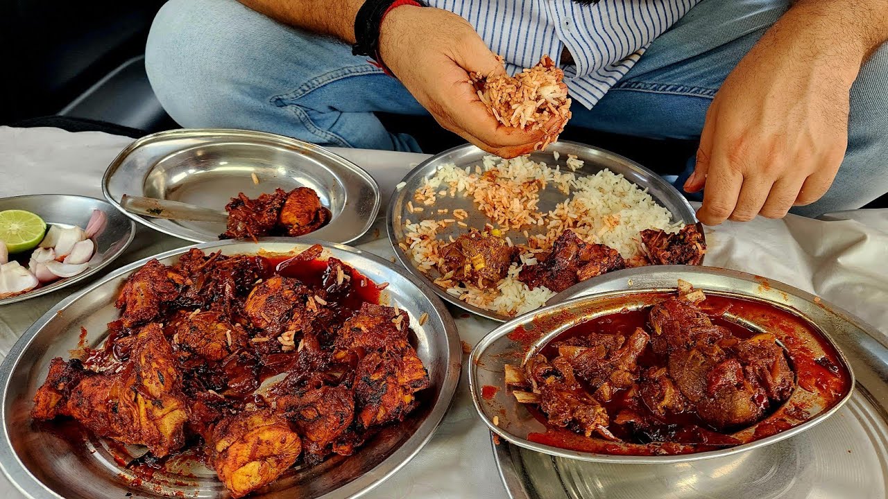Kali Dhaba Ka Skin Wala Chicken Aur Mutton Curry | Skin Wala Murga Tikri Wale Kali Dhaba Ka | Jammu