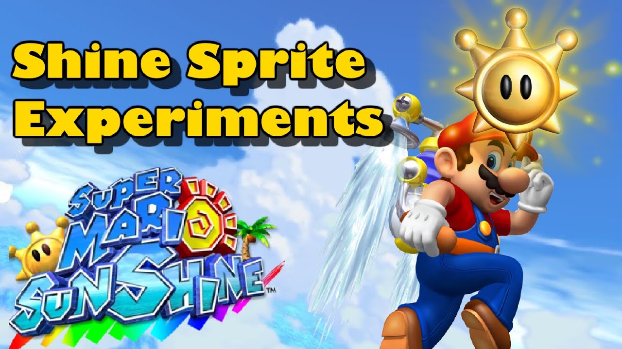 Shine Sprites in Unique Circumstances | Super Mario Sunshine Experiments