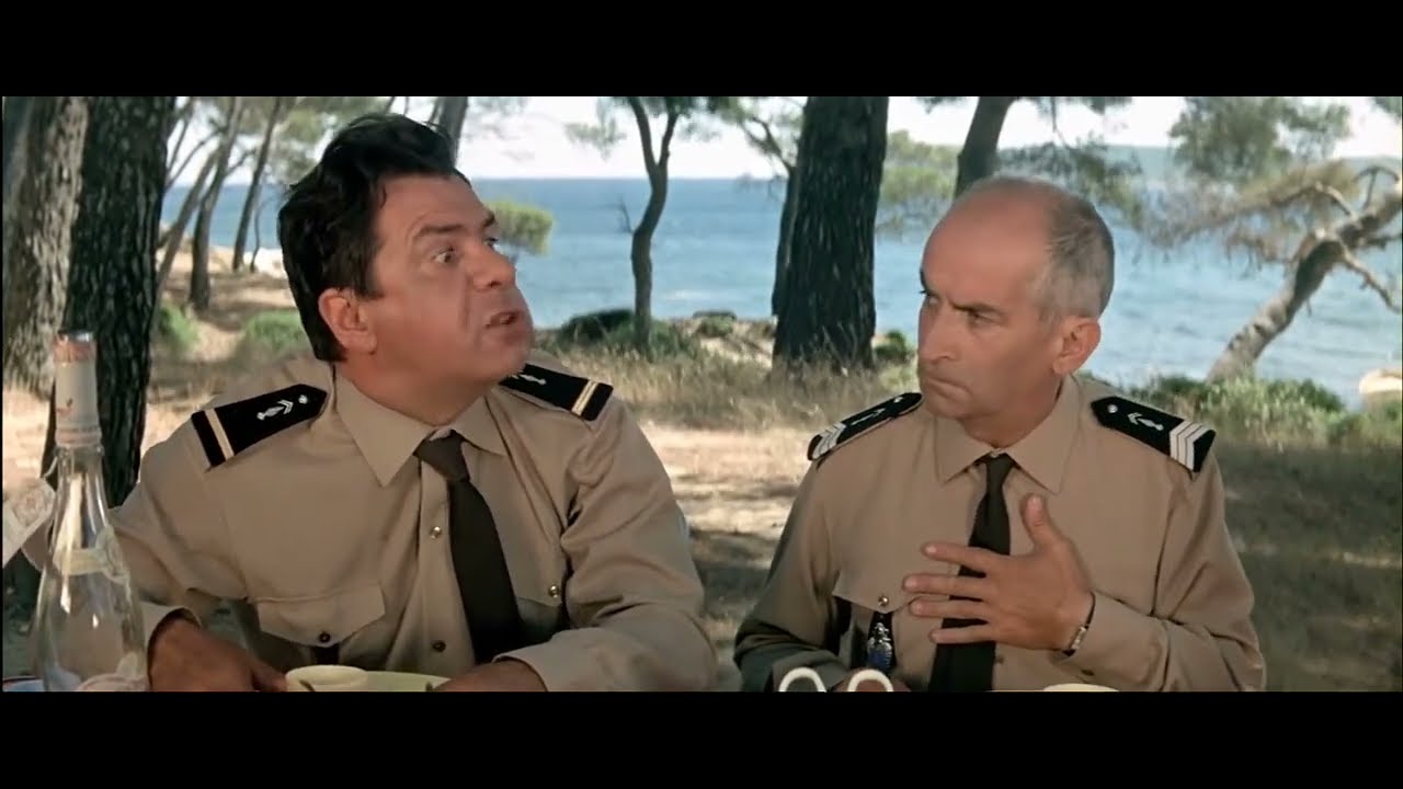 Le Gendarme se marie (1968) - Il me nargue !