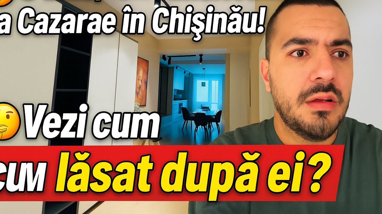 😳 3 zile, 🇺🇸 Americani la Cazare în Chișinău!🧐 Vezi cum au lăsat după ei!